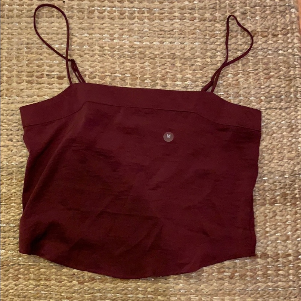 Kendall and Kylie silky tank